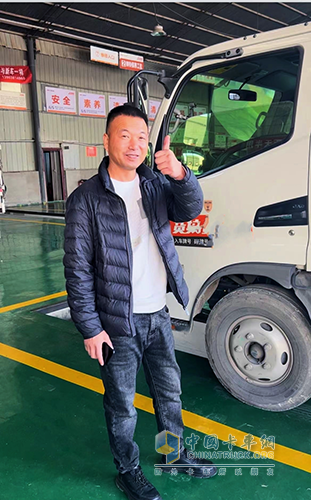 鄭州中牟辛老板：跑貨運平臺選江淮1卡駿鈴V5，生意絕對紅紅火火