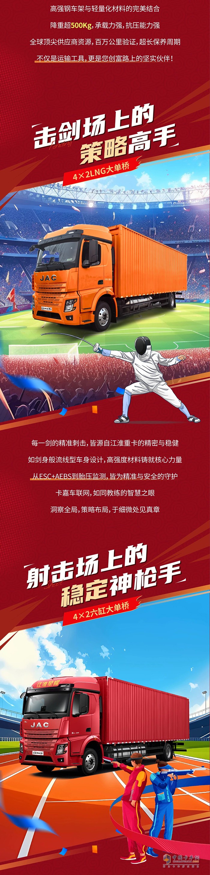 　　江淮星耀X5:星輝熠熠，強(qiáng)勢(shì)出賽，力爭(zhēng)奪金!