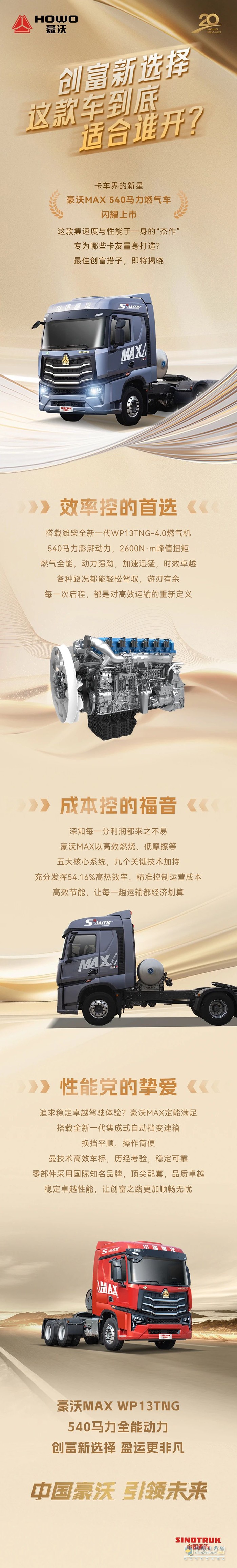 創(chuàng)富新選擇，中國重汽豪沃到底適合誰開?