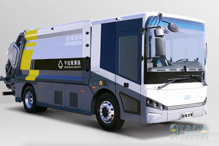 上海松江：垃圾車與“公交車”融為一體？這款新能源壓縮式垃圾車科技性能大有看頭