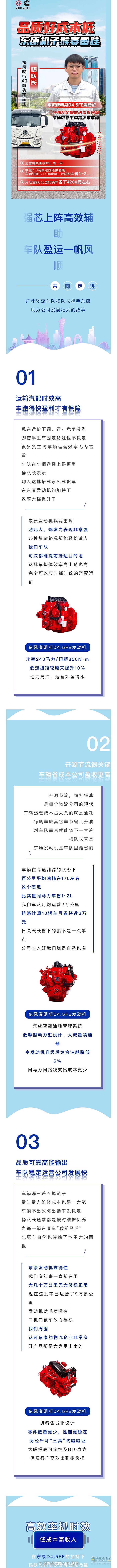搭檔是東康D4.5FE+東風暢行X3楊隊長表示公司盈利嗖嗖滴！
