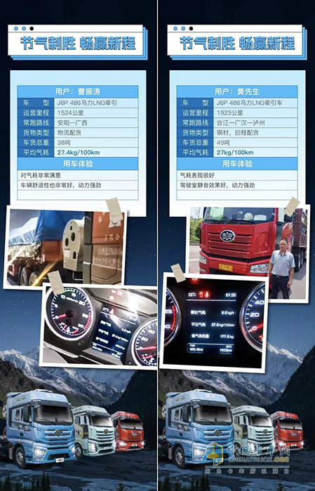 口碑載道！解放J6P LNG牽引車硬核實(shí)力令人服“氣”