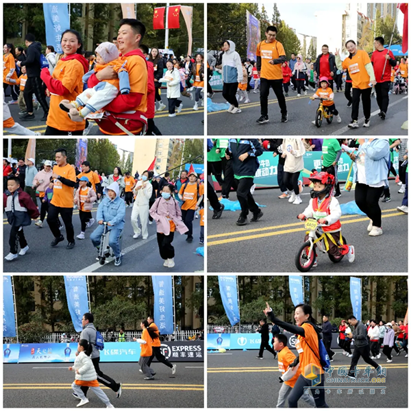 日照半程馬拉松開跑！飛碟汽車新能源輕卡保障賽事顯實力