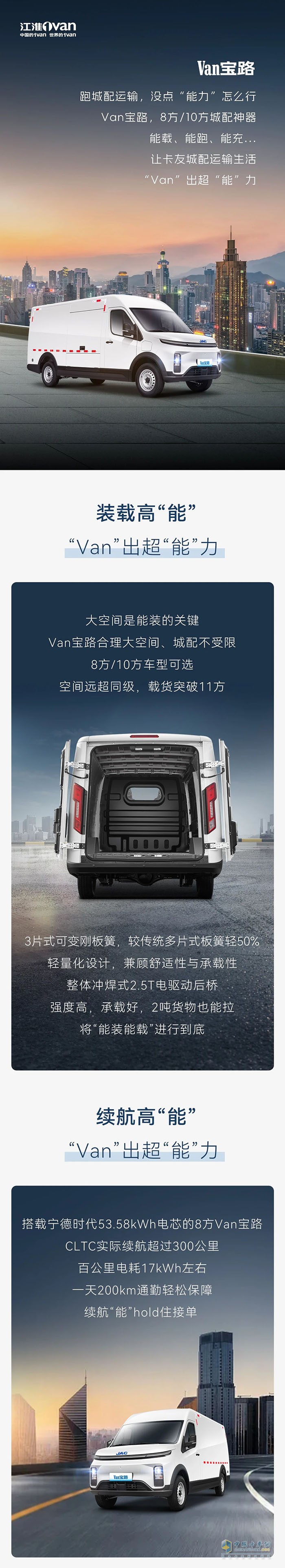 江淮Van寶路跑城配？前方高“能”！