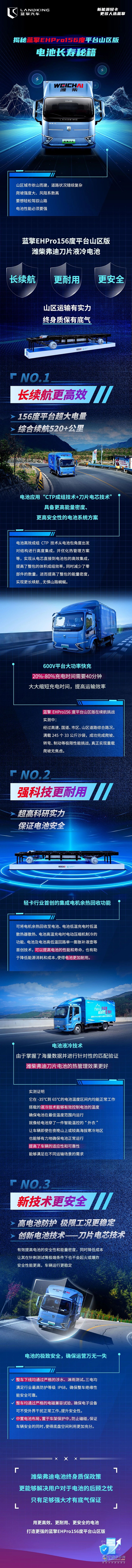 藍擎輕卡:電池行才是“真行”，終身質保就是有底氣！