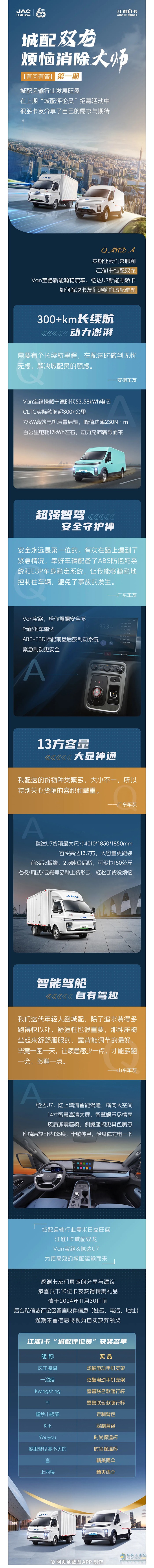 江淮1卡:“城配評論員”煩惱的難題，城配雙龍輕松拿捏