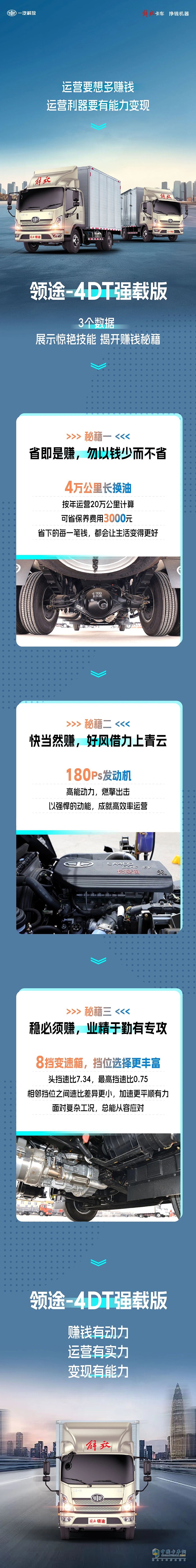 坦白局：3個數(shù)據(jù)看解放輕卡領(lǐng)途的賺錢秘籍！