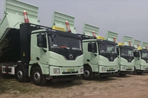 批量交付！徐工純電動(dòng)自卸車加速“綠色城建”