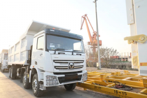 踏浪出海！百臺徐工XG1 DH400T燃油自卸車交付印尼