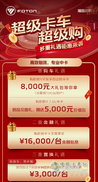 “人勤春來(lái)早，奮進(jìn)正當(dāng)時(shí)”—福田歐航萬(wàn)元讓利助力卡友打響旺季“開門紅”