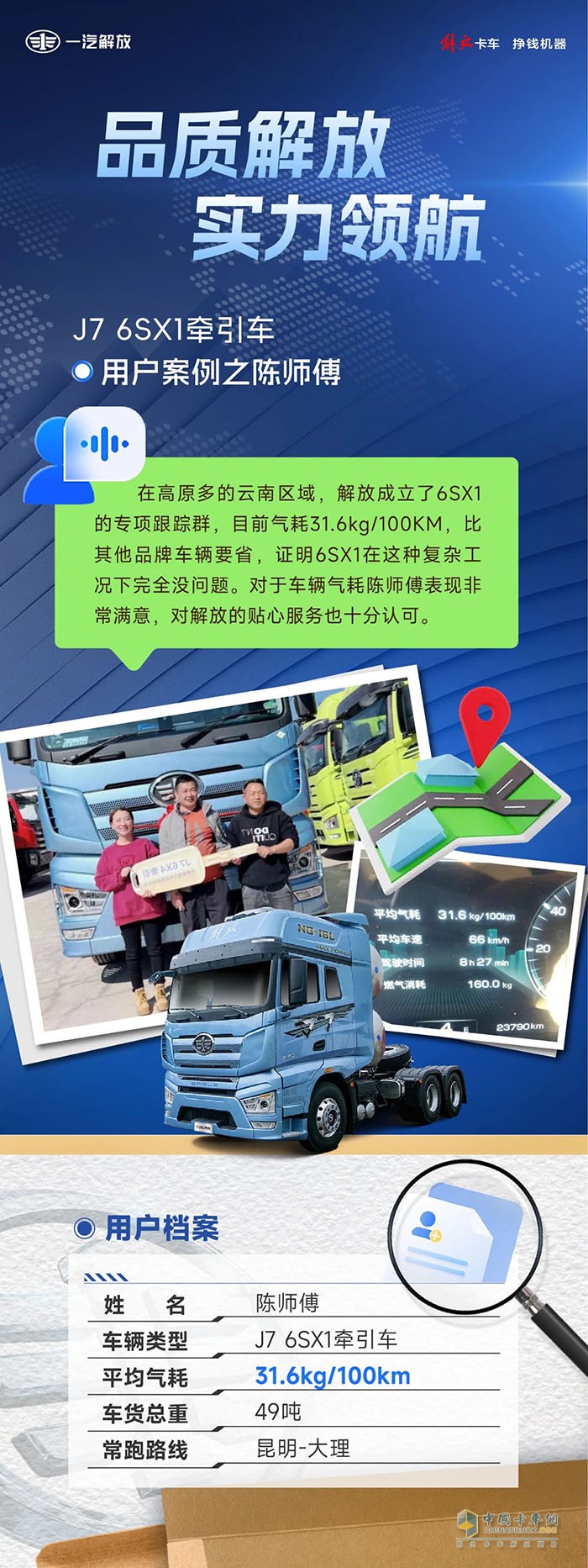 告別高氣耗！一汽解放J7“節(jié)氣先鋒”實至名歸