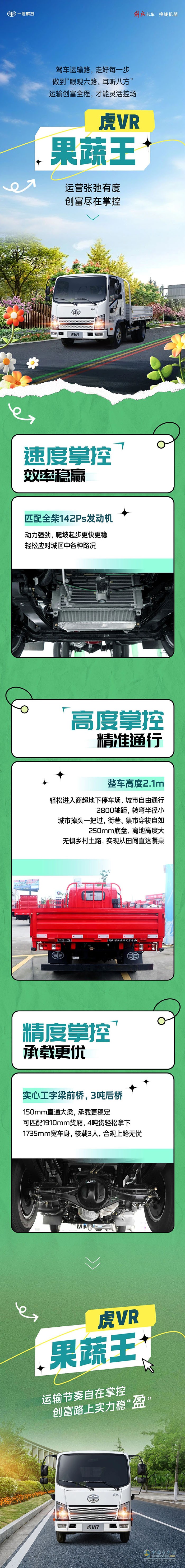 一汽解放輕卡：“眼觀六路、耳聽八方”，虎VR-果蔬王實力控場！