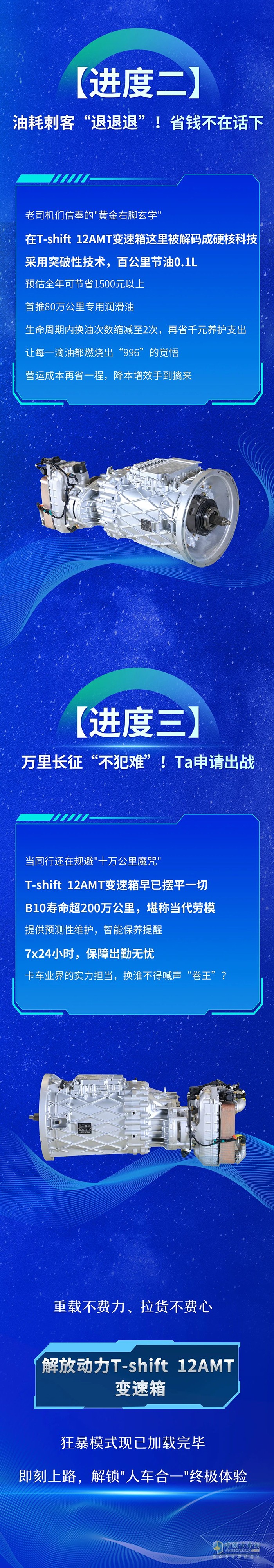 油門踩到底，擋位不摸魚！解放動(dòng)力T-shift 12AMT讓變速箱“卷王”附體