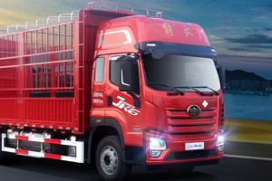 解放青汽JK6 4×2載貨車不語(yǔ)，只一味地賺錢