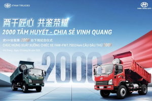 歷史首款！一汽解放虎VH全驅(qū)自卸在越南產(chǎn)銷(xiāo)突破2000輛