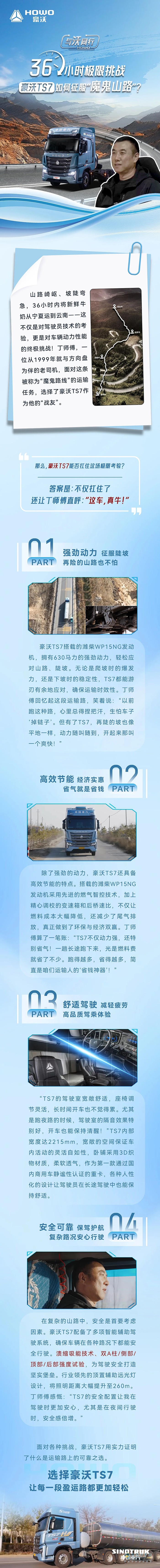 36小時極限挑戰(zhàn)，豪沃TS7如何征服“魔鬼山路”？