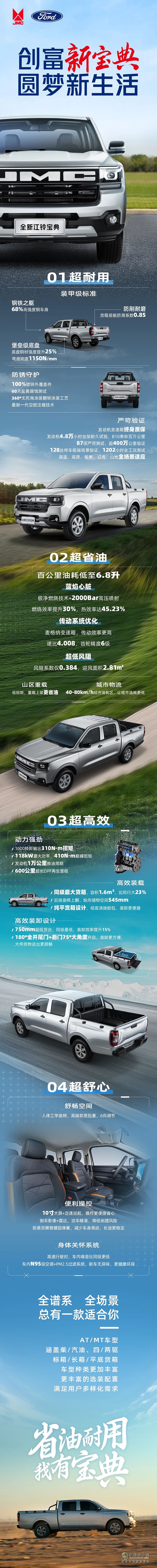 江鈴：超耐用、超省油、超高效、超舒心！