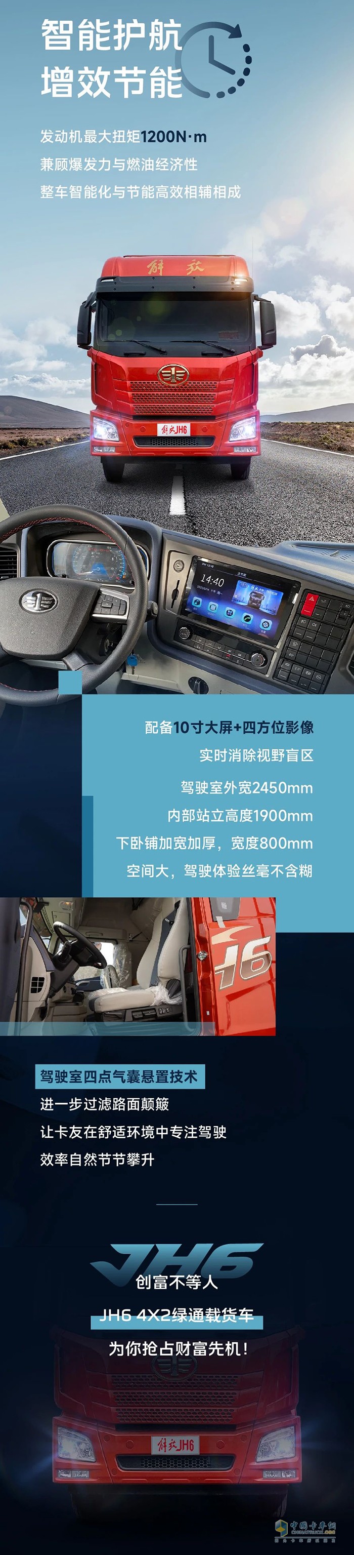 解放青汽JH6：創(chuàng)富不等人，效率定乾坤