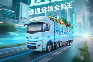 陜汽X6000載貨車，搶“鮮”送達，綠通運輸全能王!