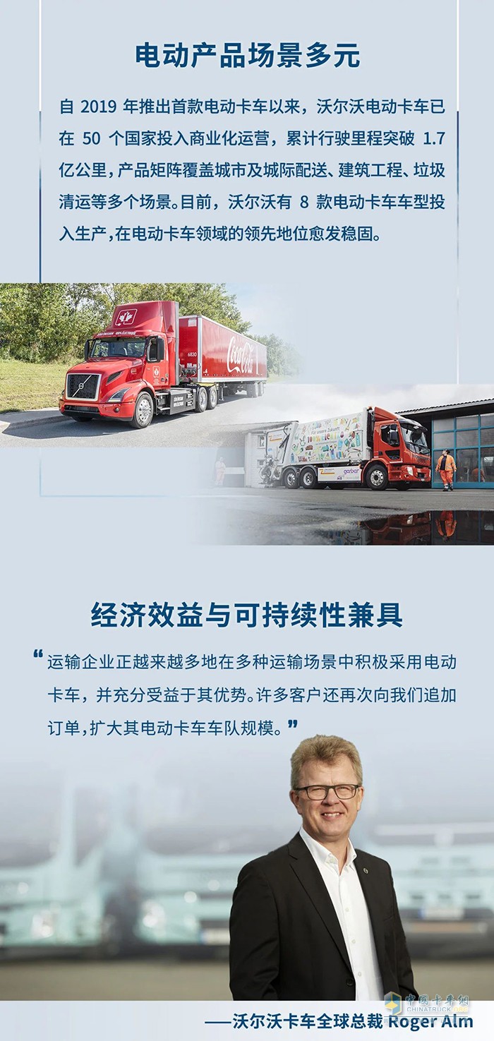 破5000！沃爾沃純電動卡車交付里程碑達成！