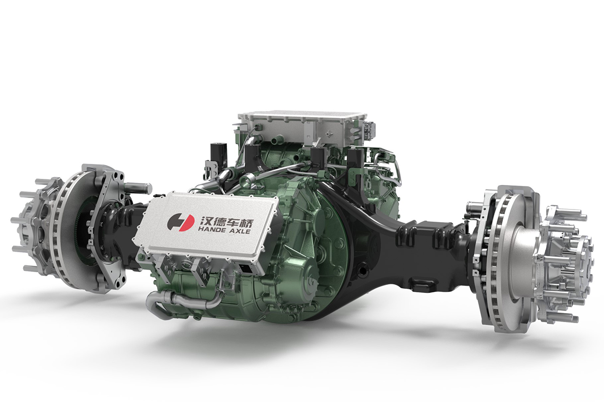 漢德HDE11.5t 中央雙電機減速驅(qū)動橋