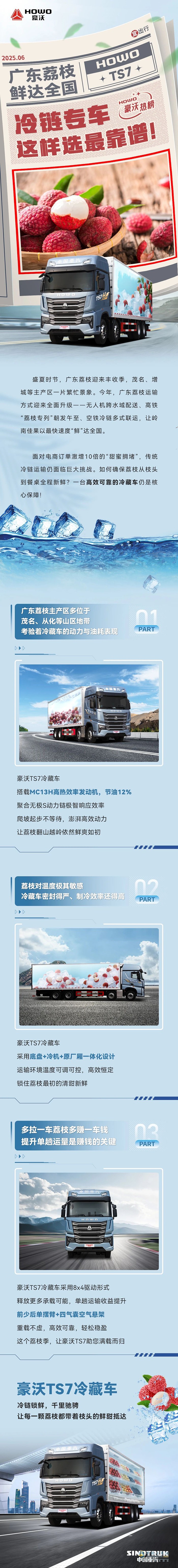 廣東荔枝鮮達全國，冷鏈專車這樣選最靠譜！