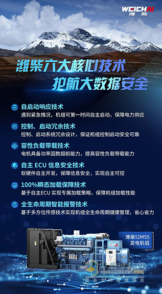 無懼“高反”，濰柴發(fā)電機組硬核技術守護大數(shù)據(jù)安全！
