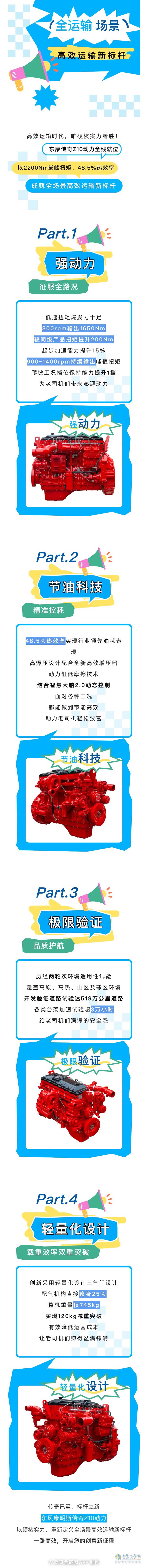 東風(fēng)康明斯傳奇Z10動力，老司機的致富“芯”選擇
