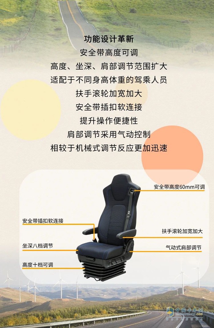 伊思靈華泰:從NTS到NTS2 4大升級讓商用車座椅邁入新階段！