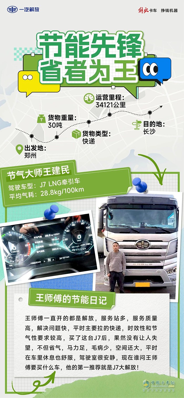 開解放J7運營不愁，一路高效顯身手！