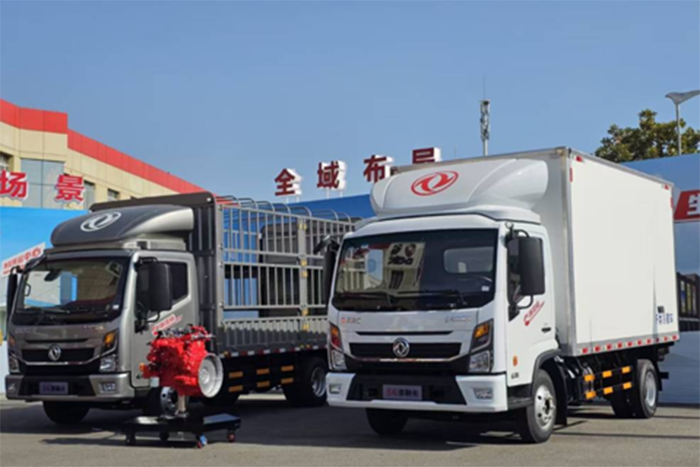 盈占冷鏈貨運(yùn)高峰，東風(fēng)多利卡康陸威一路領(lǐng)鮮