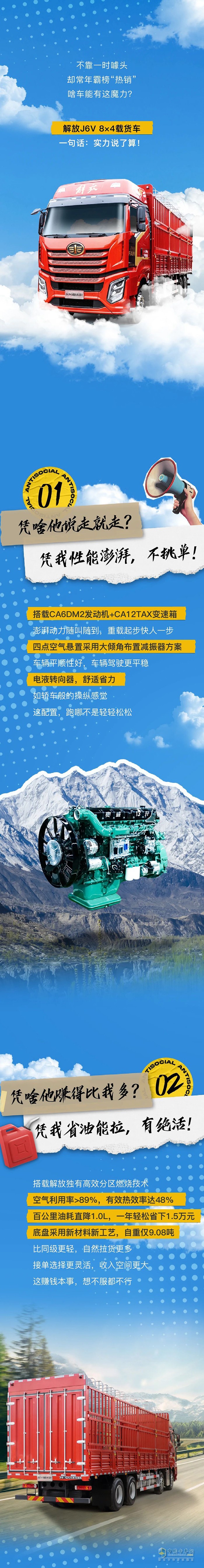 解放J6V，強勢熱賣！憑啥？