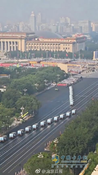第零方陣！比亞迪純電動環(huán)衛(wèi)車護(hù)航九三閱兵