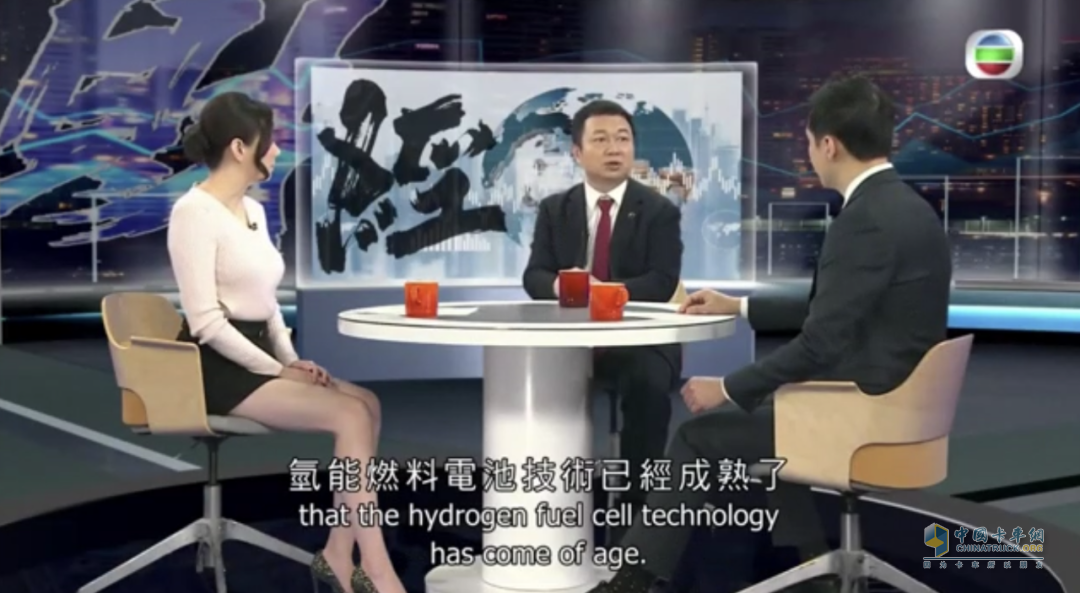 近日，億華通董事長張國強接受香港TVB《財經演義》欄目專訪，以下為訪談概要。