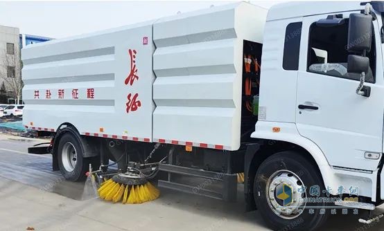 長(zhǎng)征純電洗掃車(chē)