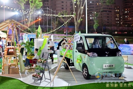 年輕人的新座駕，北汽雷馳新能源MINI卡，可自駕可擺攤