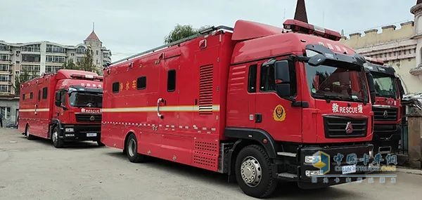 再添戰(zhàn)勤保障新力量！森源鴻馬戰(zhàn)勤保障車輛“入伍”黑龍江