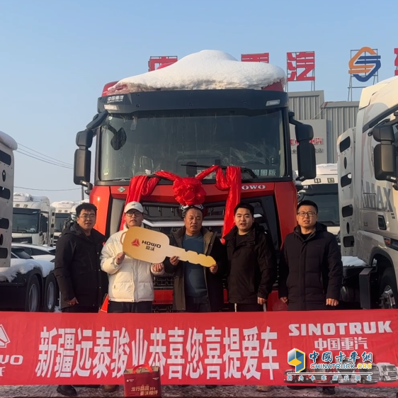 2025開門紅，豪沃重卡全國(guó)各地交車捷報(bào)頻傳