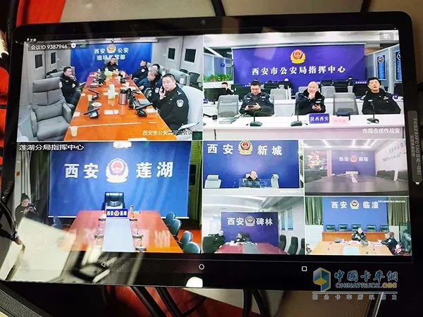 森源鴻馬二級拓展指揮車春節(jié)值守西安大雁塔 守護(hù)節(jié)日平安