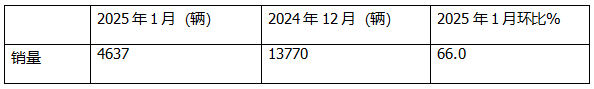 1月新能源輕卡：銷4637輛增4成 ；遠(yuǎn)程奪冠，福田\陜西汽車分列二三；比亞迪領(lǐng)漲