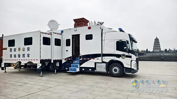 森源鴻馬通信指揮車：多場景 “智慧中樞”，守護安全與秩序