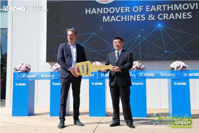 在歐洲、為歐洲！徐工集團攜“中國方案”閃耀德國寶馬展Bauma 2025