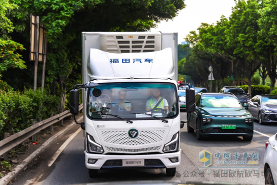 -18℃全程打冷，續(xù)航破400公里！廣州冷鏈司機實測：歐馬可智藍 ES1·165輕卡