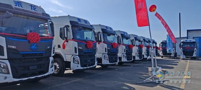簽約100臺，乘龍H5新能源重卡新疆礦區(qū)再傳捷報
