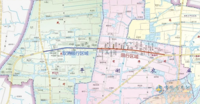 浙江平湖?；愤\(yùn)輸車輛限制通行