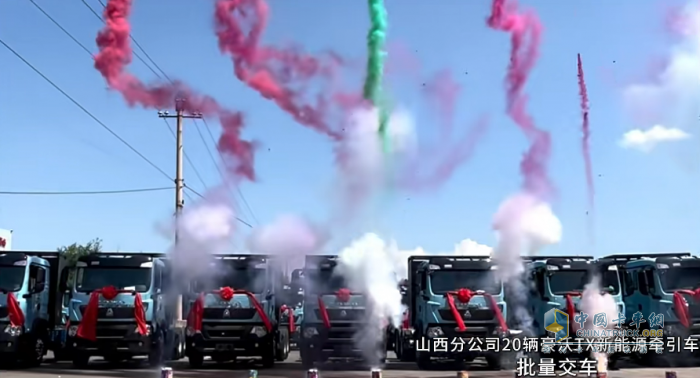 火爆交車(chē) 實(shí)力霸榜！豪沃重卡交付盛況閃耀今夏