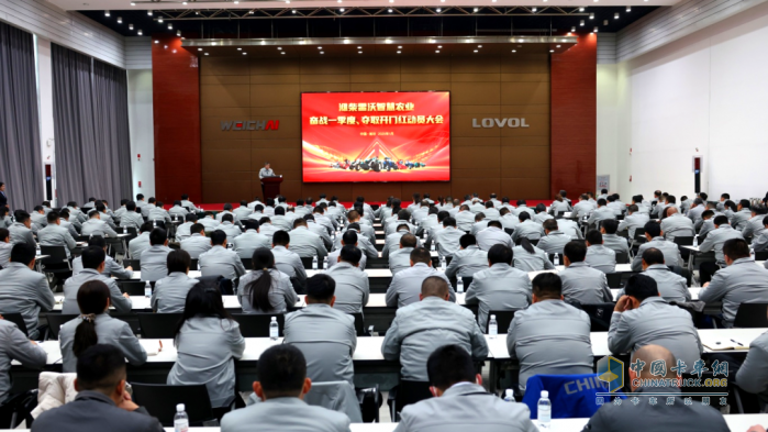 濰柴雷沃智慧農(nóng)業(yè)召開“奮戰(zhàn)一季度 奪取開門紅”動員大會