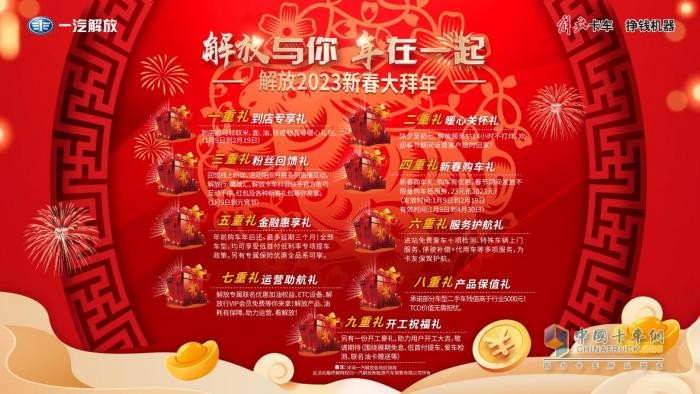 開(kāi)年戰(zhàn)報(bào)：一汽解放首月終端份額達(dá)到25.8%，以領(lǐng)跑者姿態(tài)起步2023