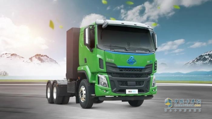 電耗低至1.1度電/km，乘龍H5新能源牽引車不簡單