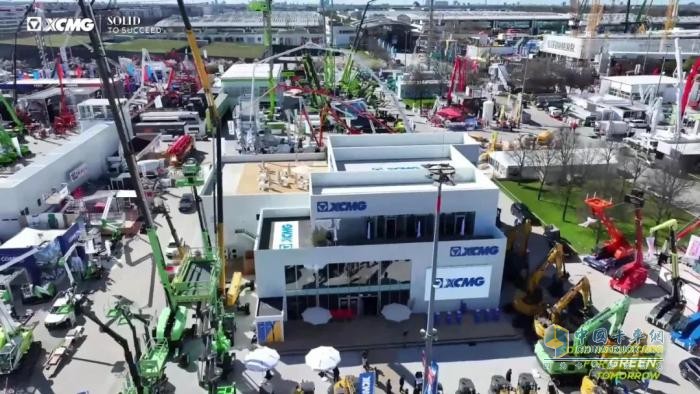 在歐洲、為歐洲！徐工集團攜“中國方案”閃耀德國寶馬展Bauma 2025